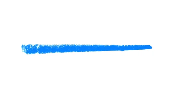 Uzun Açık Mavi Şerit Tebeşir Ile Boyanmış — Stok fotoğraf