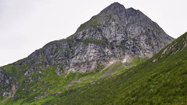 Lofoten Pozadí Krajiny Přírody — Stock fotografie