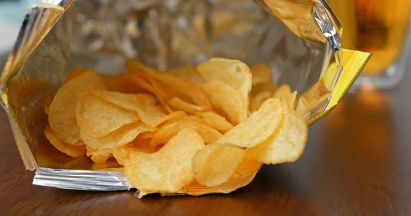Pack Potato Chip — Stock Photo, Image