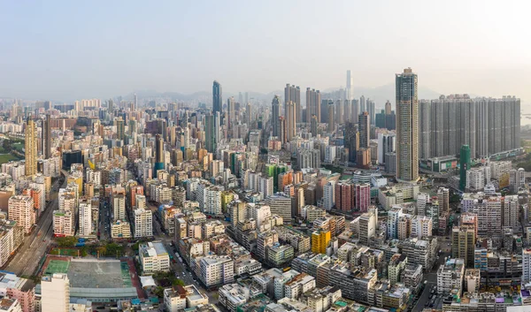 Sham Shui Hong Kong März 2019 Draufsicht Auf Die Stadt — Stockfoto