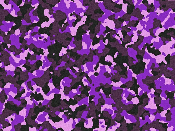 Texturizado Padrão Camuflagem Roxo — Fotografia de Stock