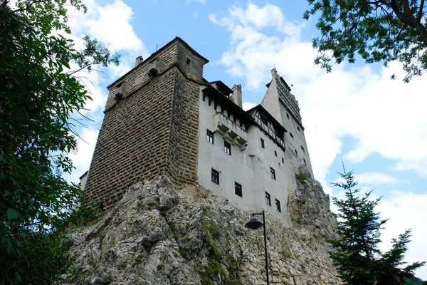 Vista Panorâmica Majestosa Arquitetura Medieval Castelo — Fotografia de Stock