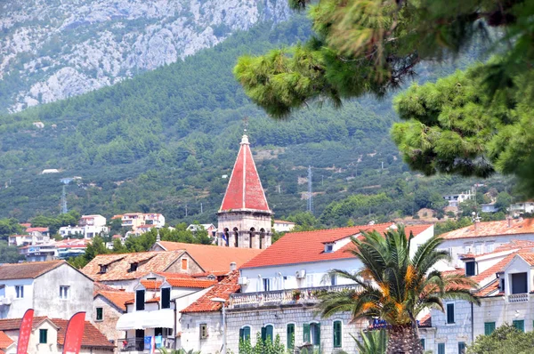 Vue Makarska Croatie — Photo