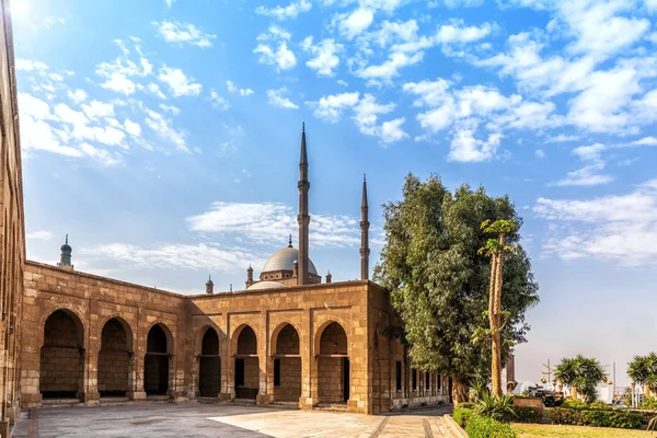 Mosquée Citadelle Caire Vue Ensoleillée — Photo