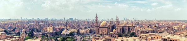 Panorama Cairo Citadel City Skyline Aerial View — Stock Photo, Image