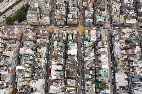 Kowloon City Hong Kong April 2019 Aerial View Hong Kong — Stock fotografie