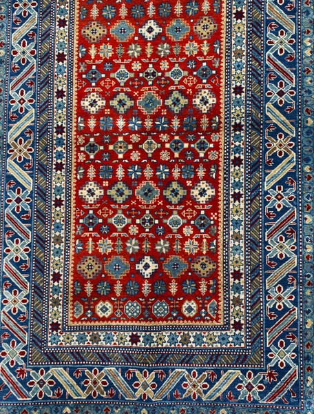 Ancient Armenian Carpet Texture Pattern — Stock Photo, Image