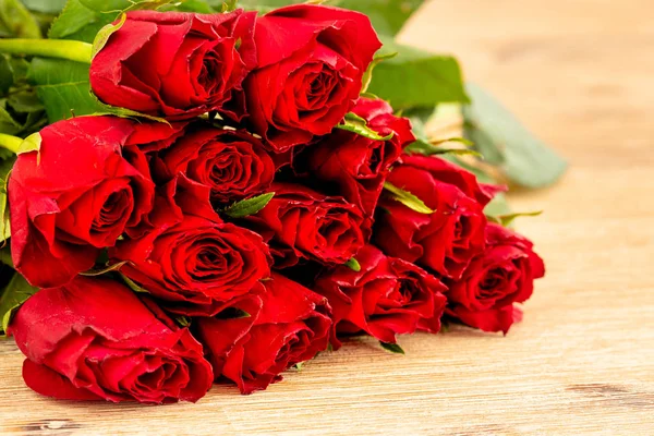 Κόκκινα Τριαντάφυλλα Για Την Αγάπη — Φωτογραφία Αρχείου