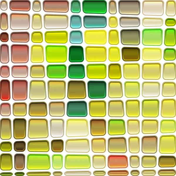 Abstrakt Färgat Glas Mosaik Bakgrund Gul Och Grön — Stockfoto