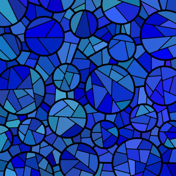 Abstrakcyjne Tło Mozaiki Witrażowej Jasnoniebieski — Zdjęcie stockowe