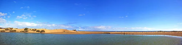 Maspalomas Homokdűnék Gran Canarián — Stock Fotó