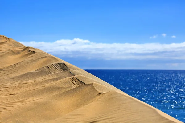 Maspalomas Dunas Areia Gran Canaria — Fotografia de Stock