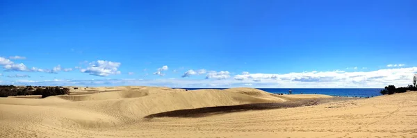 Maspalomas Die Sanddünen Auf Gran Canaria — Stockfoto