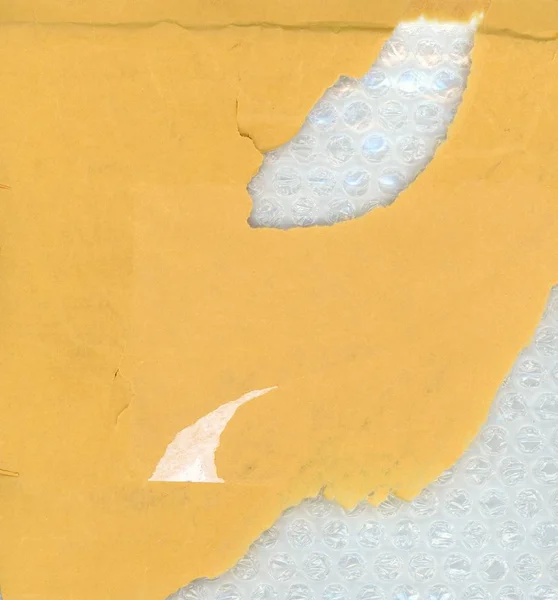 Arkaplan Olarak Kullanışlı Grunge Kahverengi Kağıt Baloncuk Ambalaj Dokusu — Stok fotoğraf