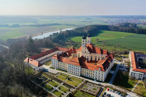 Mosteiro Roggenburg Cima — Fotografia de Stock
