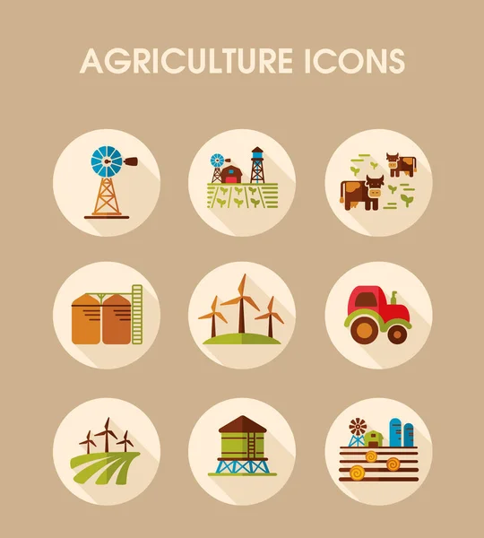 Icône Farm Field Panneau Agricole Symbole Graphique Pour Conception Votre — Photo