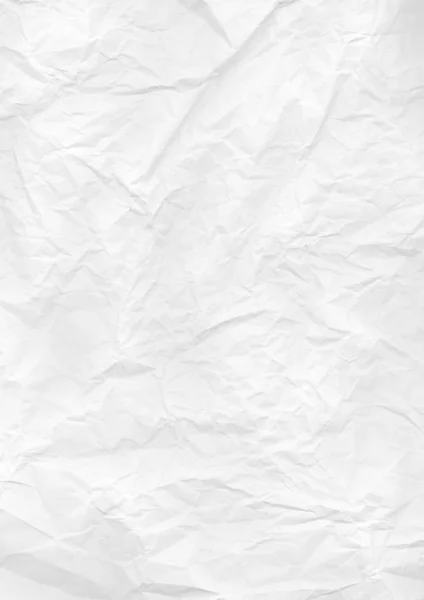 Белый Скомканный Бумажный Фон Винтажные Обои — стоковое фото
