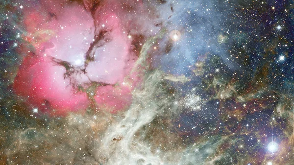 Deep Space Art Galaxies Nebulas Stars Universe Elements Image Furnished — Stock Photo, Image