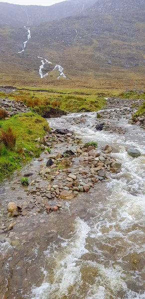 Paysages Zones Humides Dans Connemara Une Région Irlande — Photo