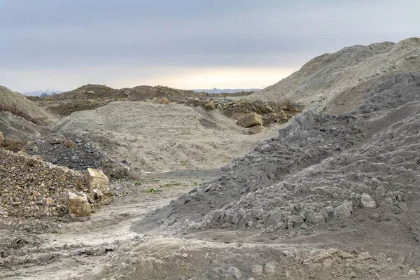 Spoil Heap Scenery Quarry Southern Germany — Stock Photo, Image