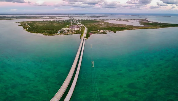 Straße Nach Key West Florida Usa — Stockfoto