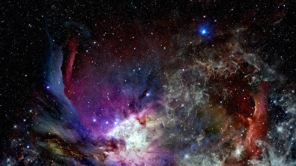 Des Milliards Galaxies Dans Univers Fond Abstrait Espace Éléments Cette — Photo