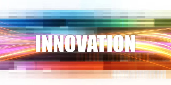 Innovation Corporate Concept Exciting Presentation Slide Art — Stock Photo, Image