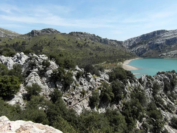 Reservoir Lake Mallorca — Stock Photo, Image