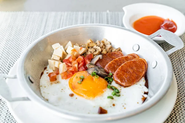 Thai Egg Frying Pan — Stock Photo, Image