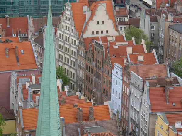 Gdaňsk Polsku Baltském Moři — Stock fotografie