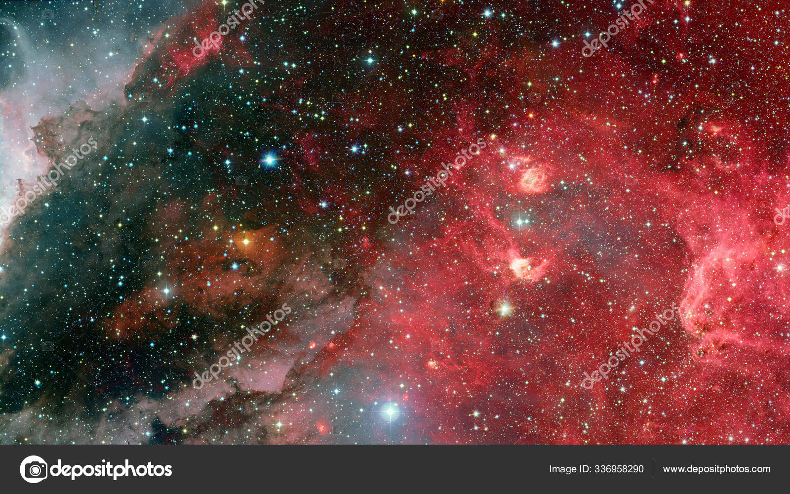 Nebula Night Starry Sky Colors Multicolor Outer Space Deep Space Stock Photo Image By C Panthermediaseller