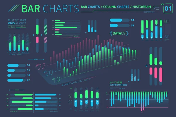 Corporate Infographic Elements Ist Eine Hervorragende Sammlung Von Vektorgrafiken Diagrammen — Stockfoto