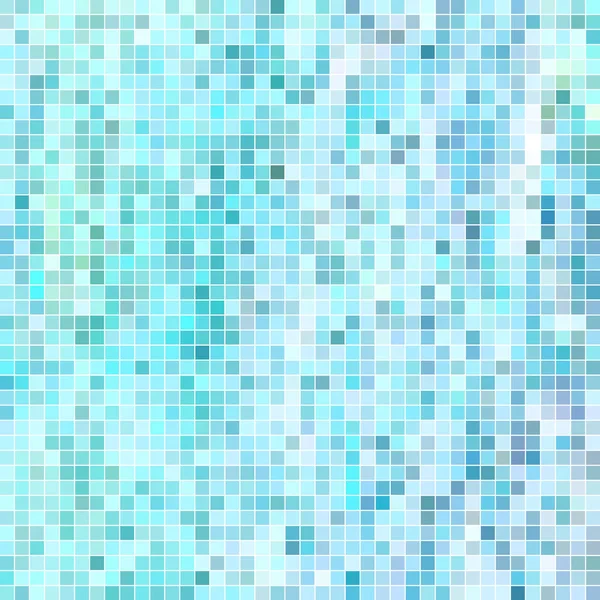 Abstract Square Pixel Mosaic Background Light Blue — Stock Photo, Image