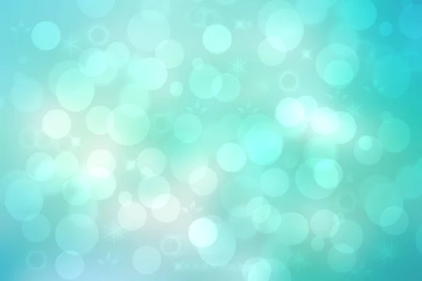 Feestelijke Turquoise Licht Blauw Abstracte Bokeh Achtergrond Textuur Pastel Kleurtoon — Stockfoto