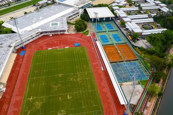 Aerial View Sport Complex — Stock Photo, Image