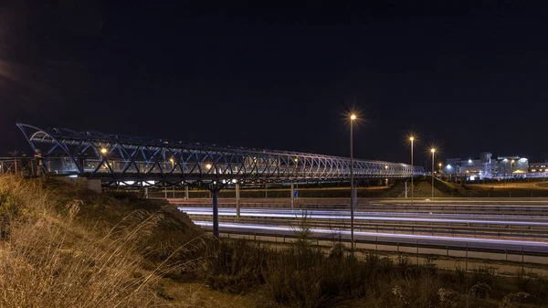 Berufsverkehr Auf Der Autobahn — Stockfoto