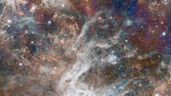 Outer Space Art Nevels Melkwegstelsels Heldere Sterren Mooie Compositie Elementen — Stockfoto