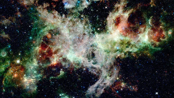 Nebula Stars Outer Space Elements Image Furnished Nasa — Stock Photo, Image