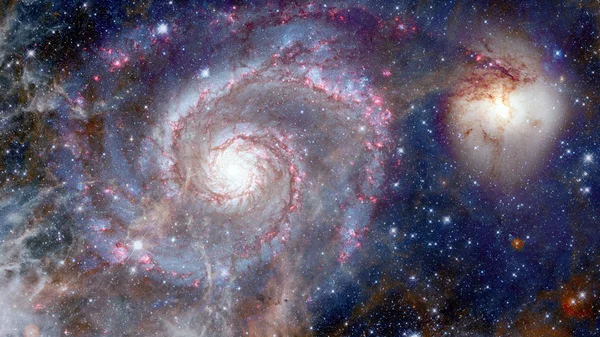 Arte Dello Spazio Esterno Nebulas Galassie Stelle Brillanti Bella Composizione — Foto Stock