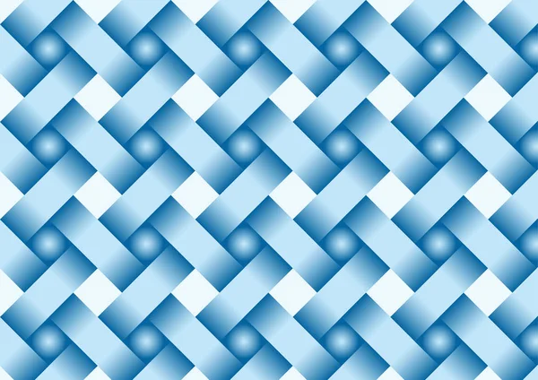 パステルカラーのブルーの織りパターン 3Dリボンのテクスチャスタイル — ストック写真