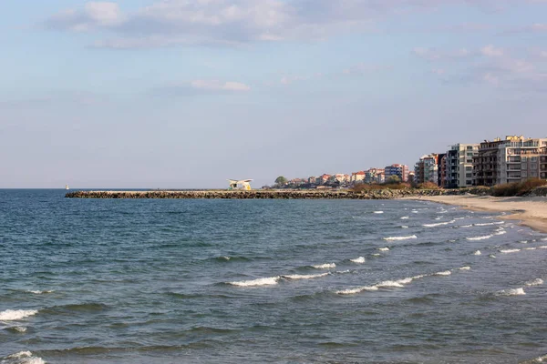 Krásná Pláž Neuvěřitelné Moře Pomorii Bulharsko — Stock fotografie