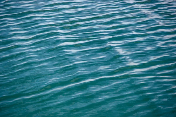 Kék Víz Hullámai — Stock Fotó