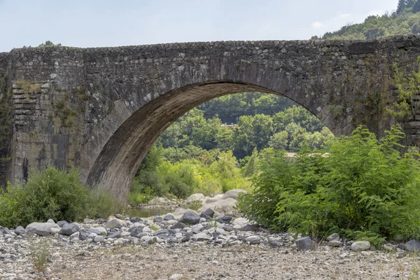 Reserve Folyó Dél Franciaországi Történelmi Híd — Stock Fotó