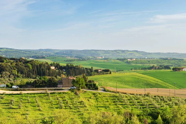 토스카나 시골의 아름다운 이탈리아 — 스톡 사진