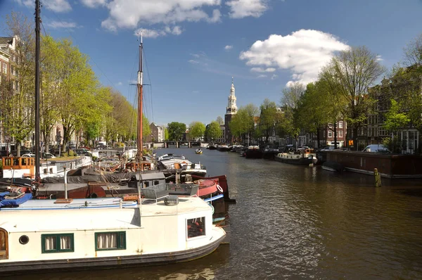 Amsterdan Hollanda Avrupa — Stok fotoğraf