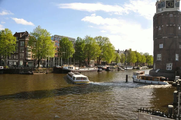 Amsterdan Terras Baixas Europa — Fotografia de Stock