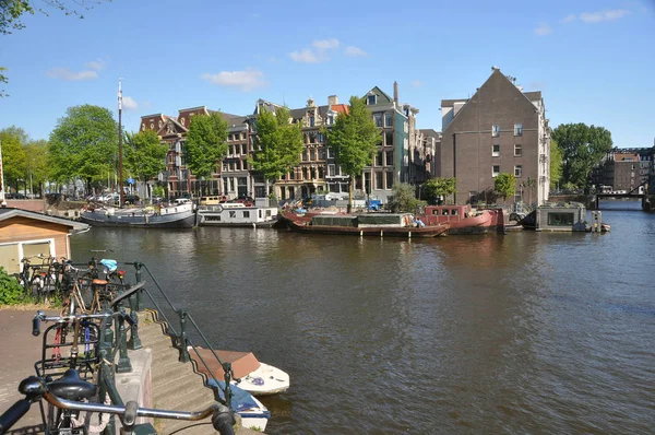 Amsterdan Terras Baixas Europa — Fotografia de Stock