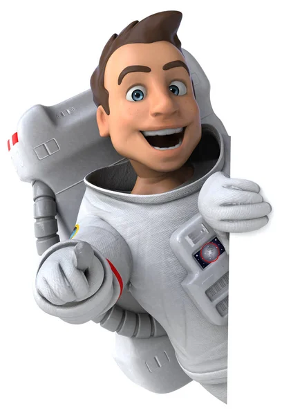 Leuke Astronaut Illustratie — Stockfoto