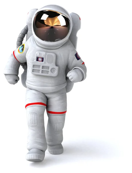 Astronaut Illustration Isolated — Stock Photo, Image