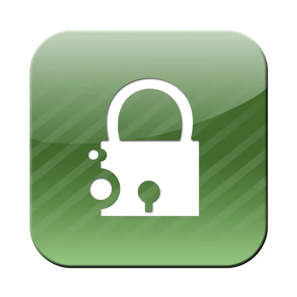Padlock Icon Security Symbol — Stockfoto